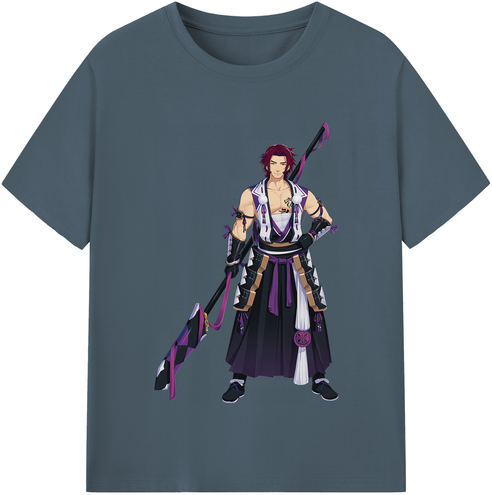 （画像用） 刀剣乱舞 Touken Ranbu 綿100％半袖Tシャツ（フロントプリント）